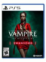 Vampire: The Masquerade Swansong — New — PlayStation 5