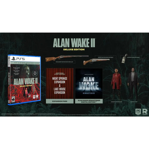 Alan Wake II: Deluxe Edition — New — PlayStation 5