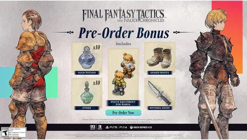 Final Fantasy Tactics: The Ivalice Chronicles — New — PlayStation 5