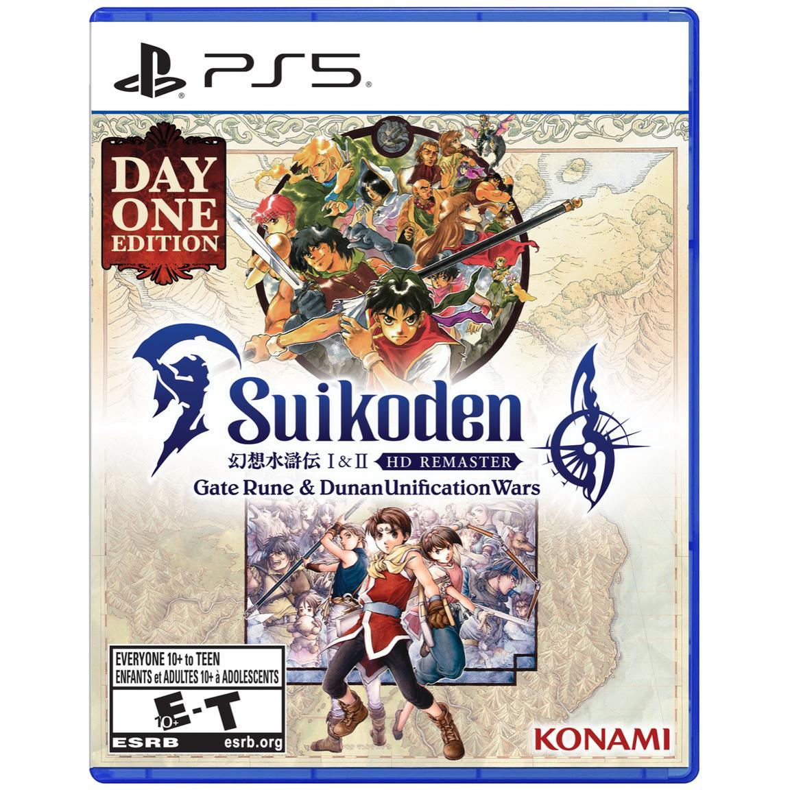 Suikoden I & II HD Remaster Day One Edition — New — PlayStation 5