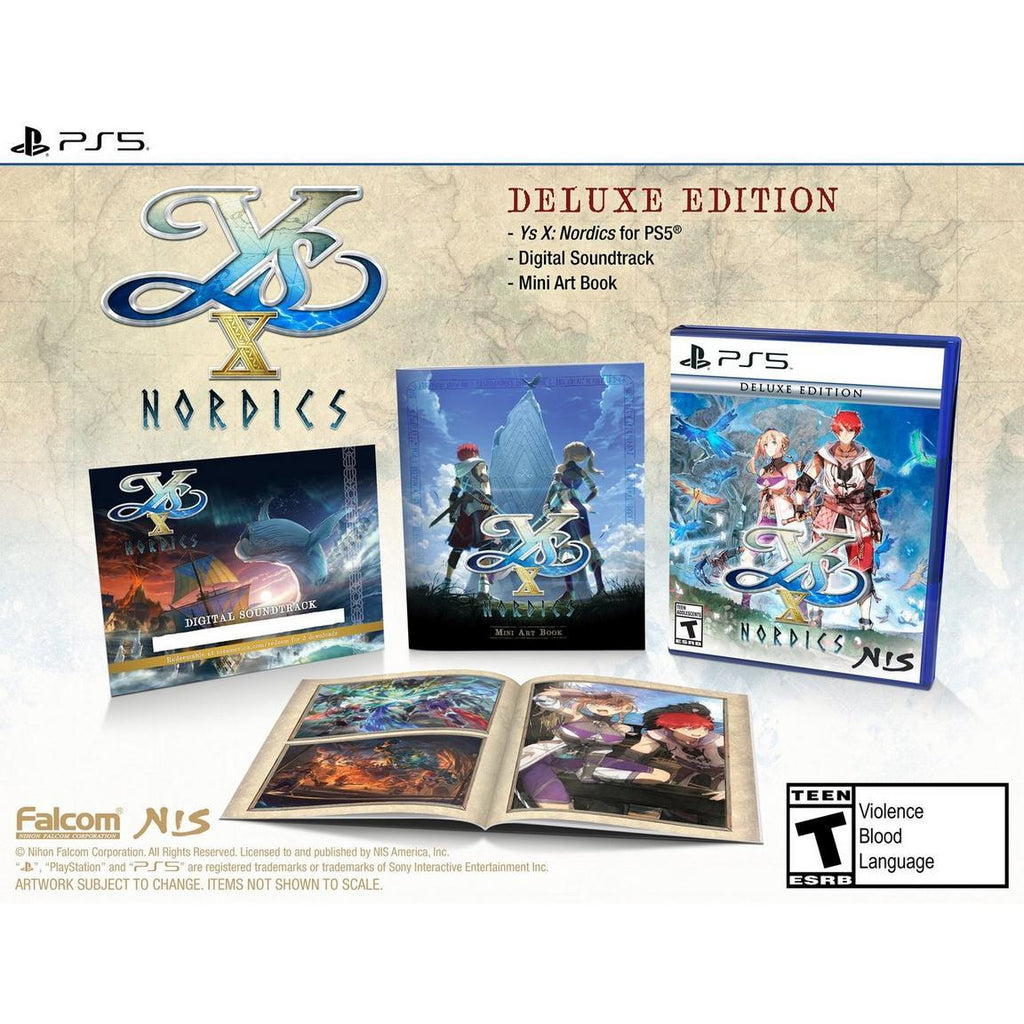 Ys X: Nordics Deluxe Edition — New — PlayStation 5
